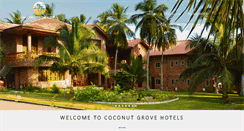 Desktop Screenshot of coconutgrovehotelsghana.com