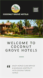 Mobile Screenshot of coconutgrovehotelsghana.com
